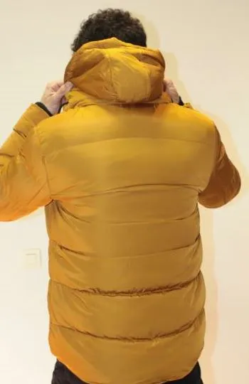 PARKA DE HOMBRE LOWCOSTMANIA 4486 MOSTAZA