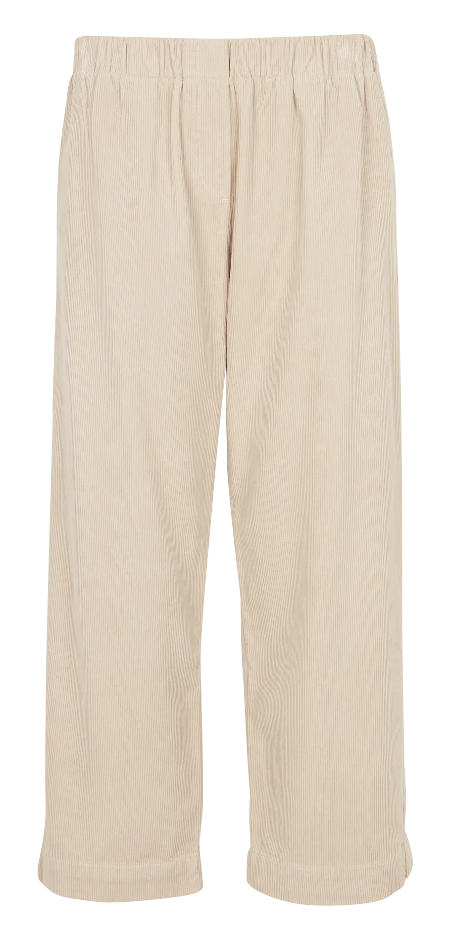 PENNY  PANTALóN RECTO DE ALGODóN EN BEIGE