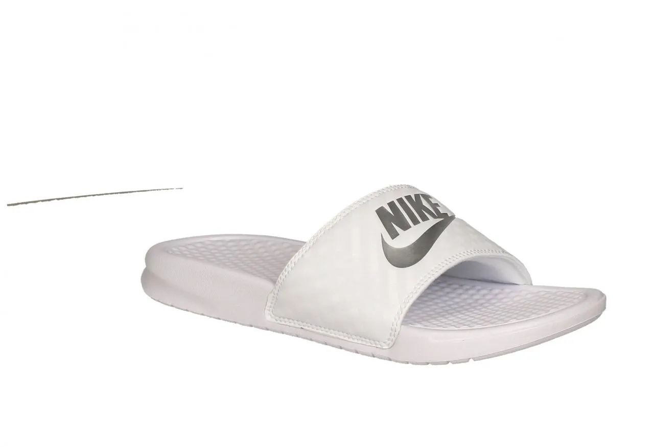 Pinky Playa Dama Blanco Pipa Metalizado Plata
