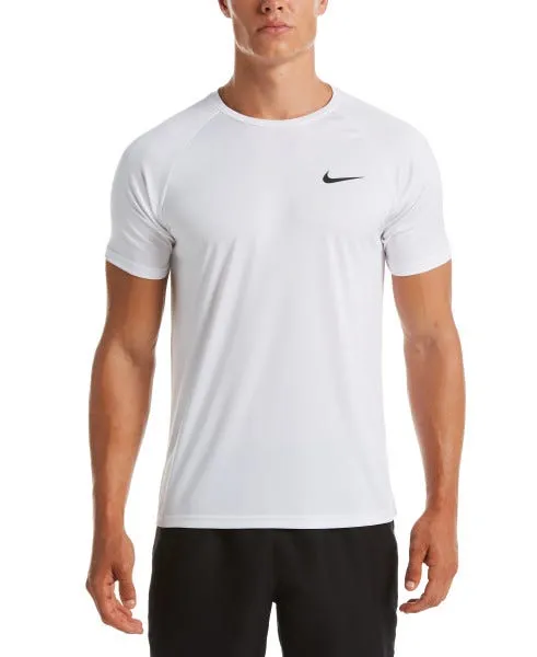 Polera Entrenamiento Hombre Nike Hydroguard Blanca