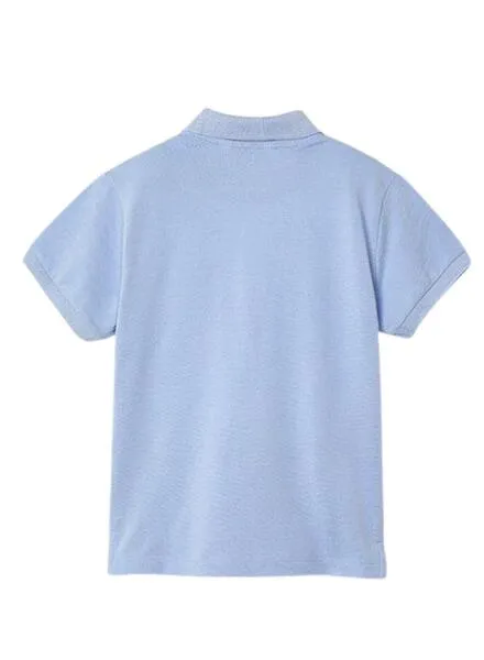 Polo Mayoral Granito Básico Azul Para Niño