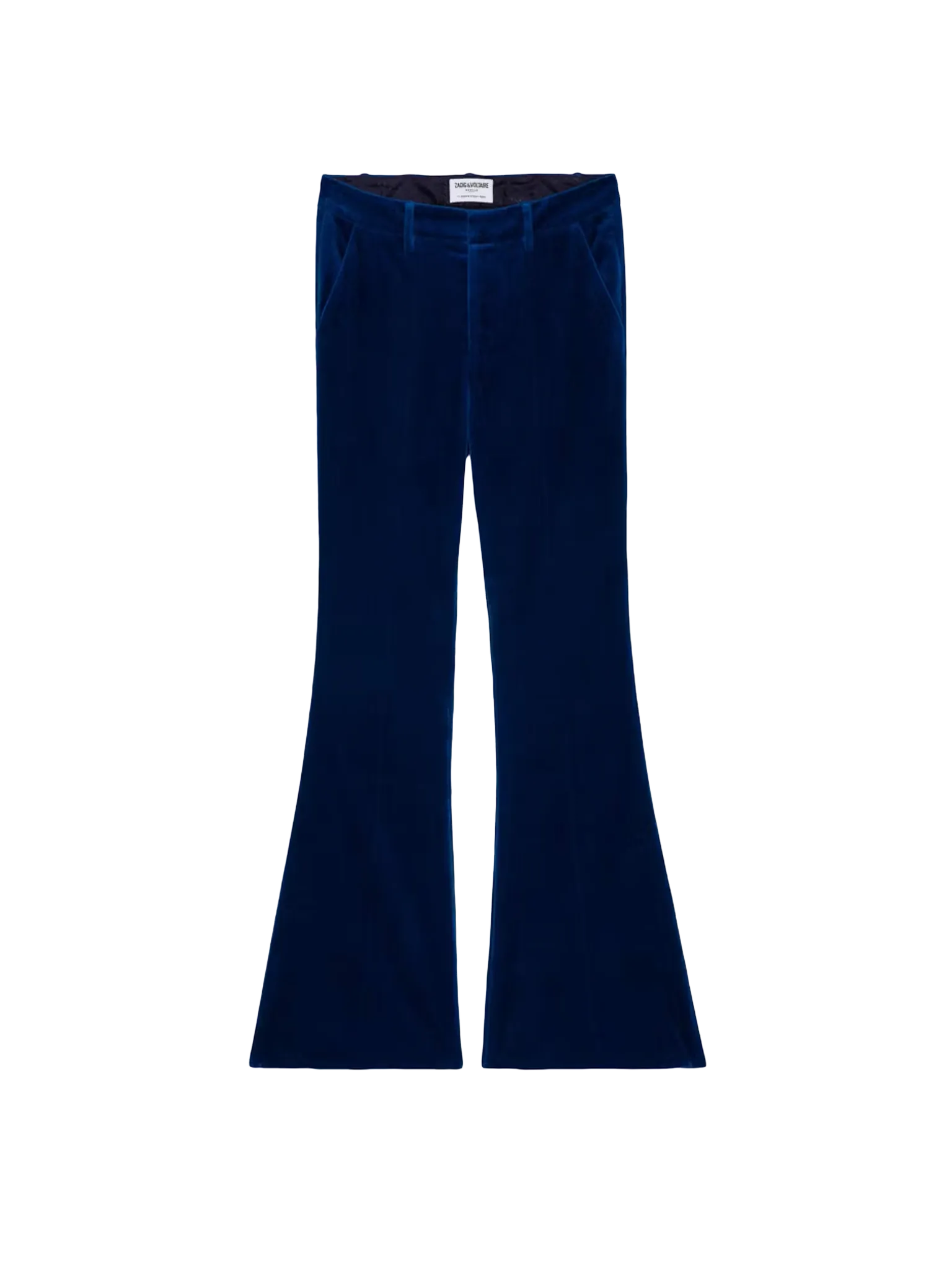 PREVY  PANTALóN TERCIOPELO DE ALGODóN EN AZUL