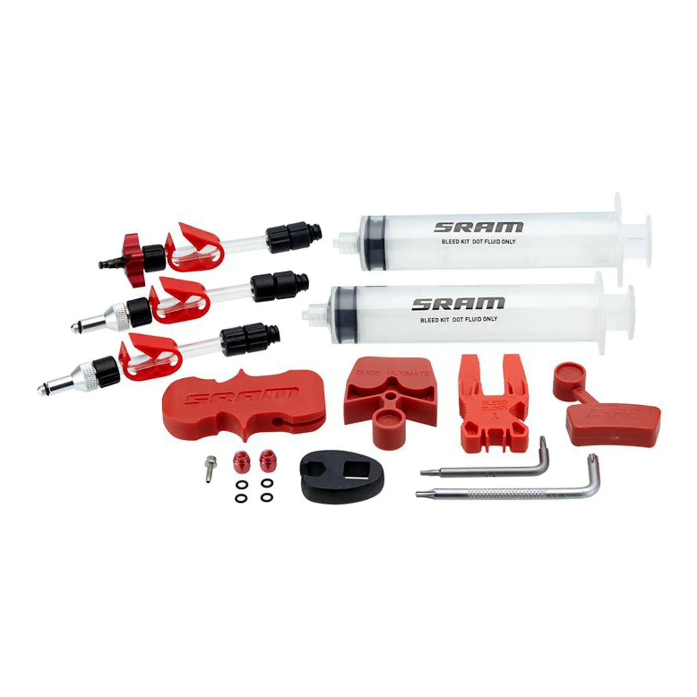 Purgador para Freno SRAM Hidraulico 2 JerIngas y accesorios sin aceite 17 pza 00.5318.016.001