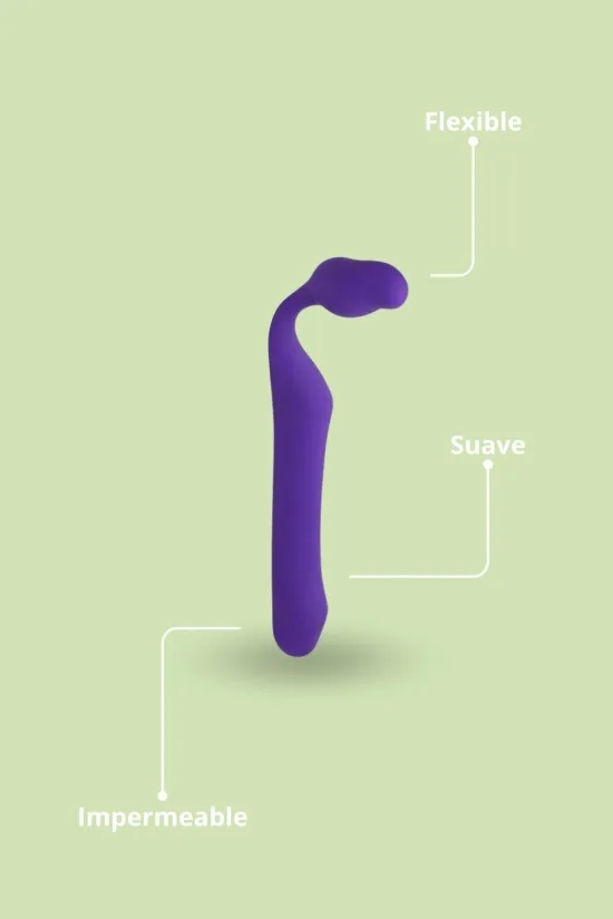 QUEENS L DILDO STRAPON  PúRPURA OSCURO