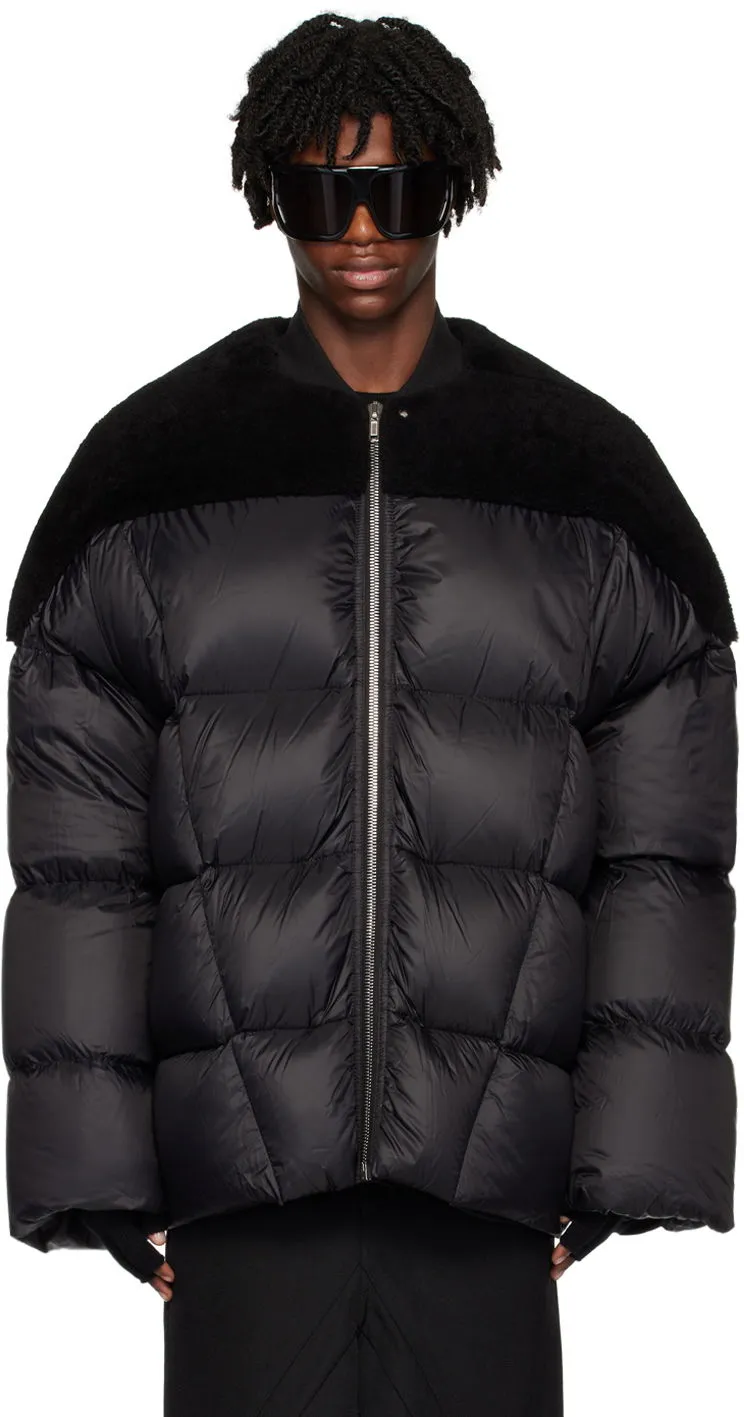 Rick Owens Flight Shearling Down Jacket