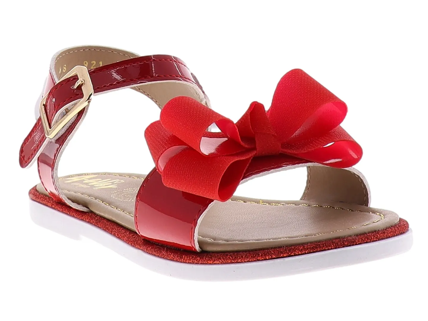 Sandalias 4ever Charol Para Niña