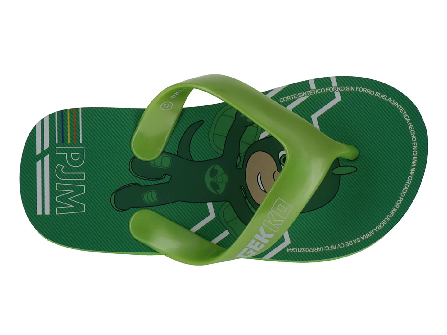 Sandalias Arra Pj Masks Verde Para Niño