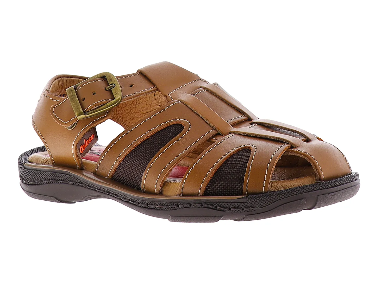 Sandalias Coloso 6895 Cafe Para Niño
