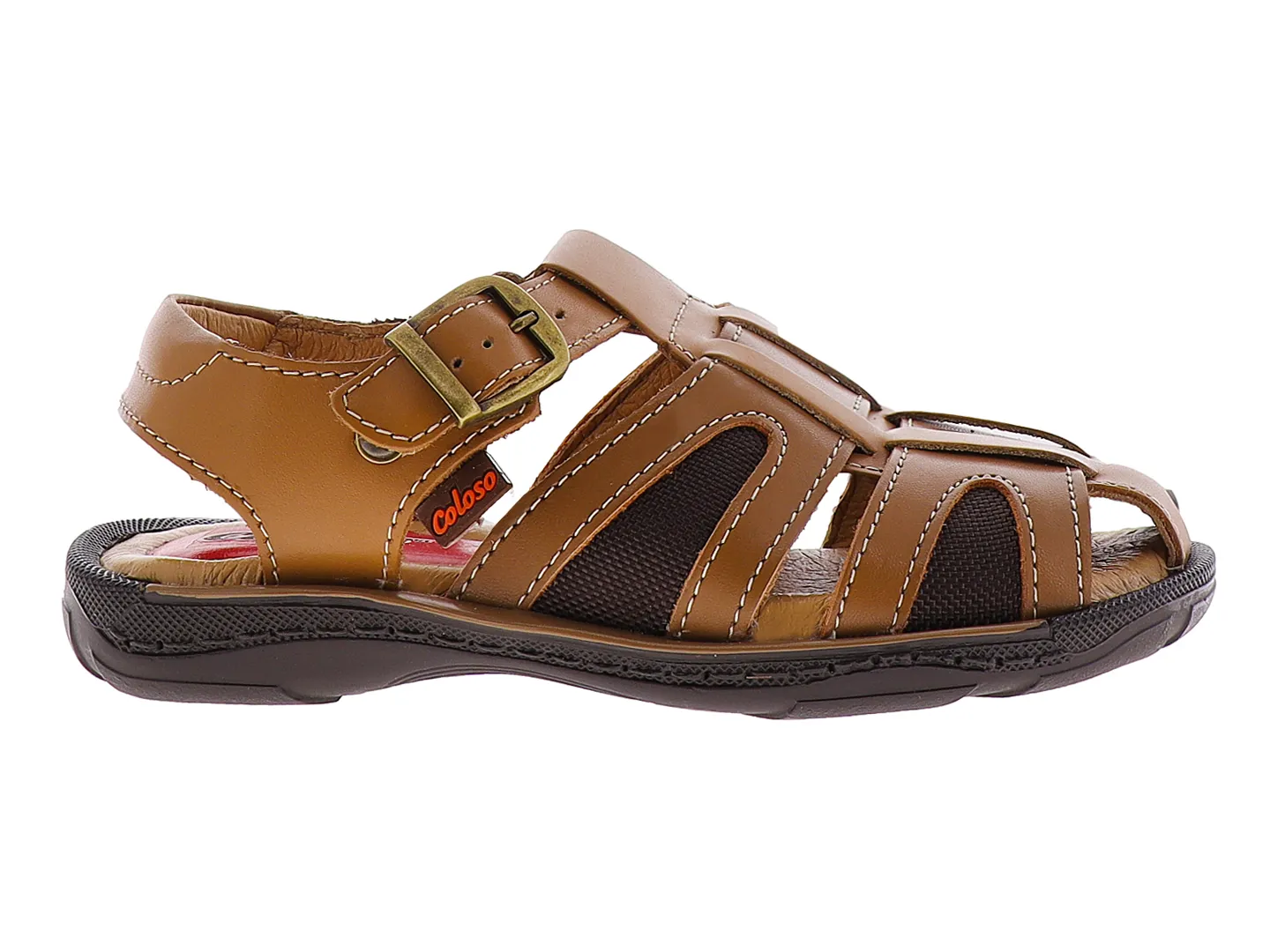 Sandalias Coloso 6895 Cafe Para Niño