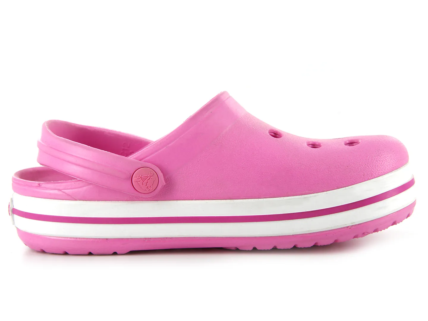 Sandalias Crocs Crocband Rosa Para Niña
