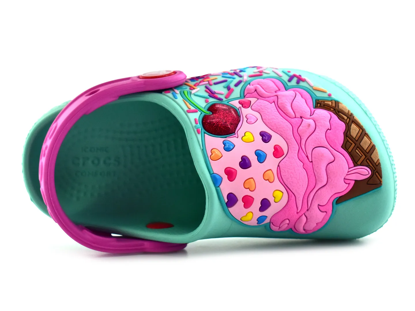 Sandalias Crocs Funlab Rosa Para Niña