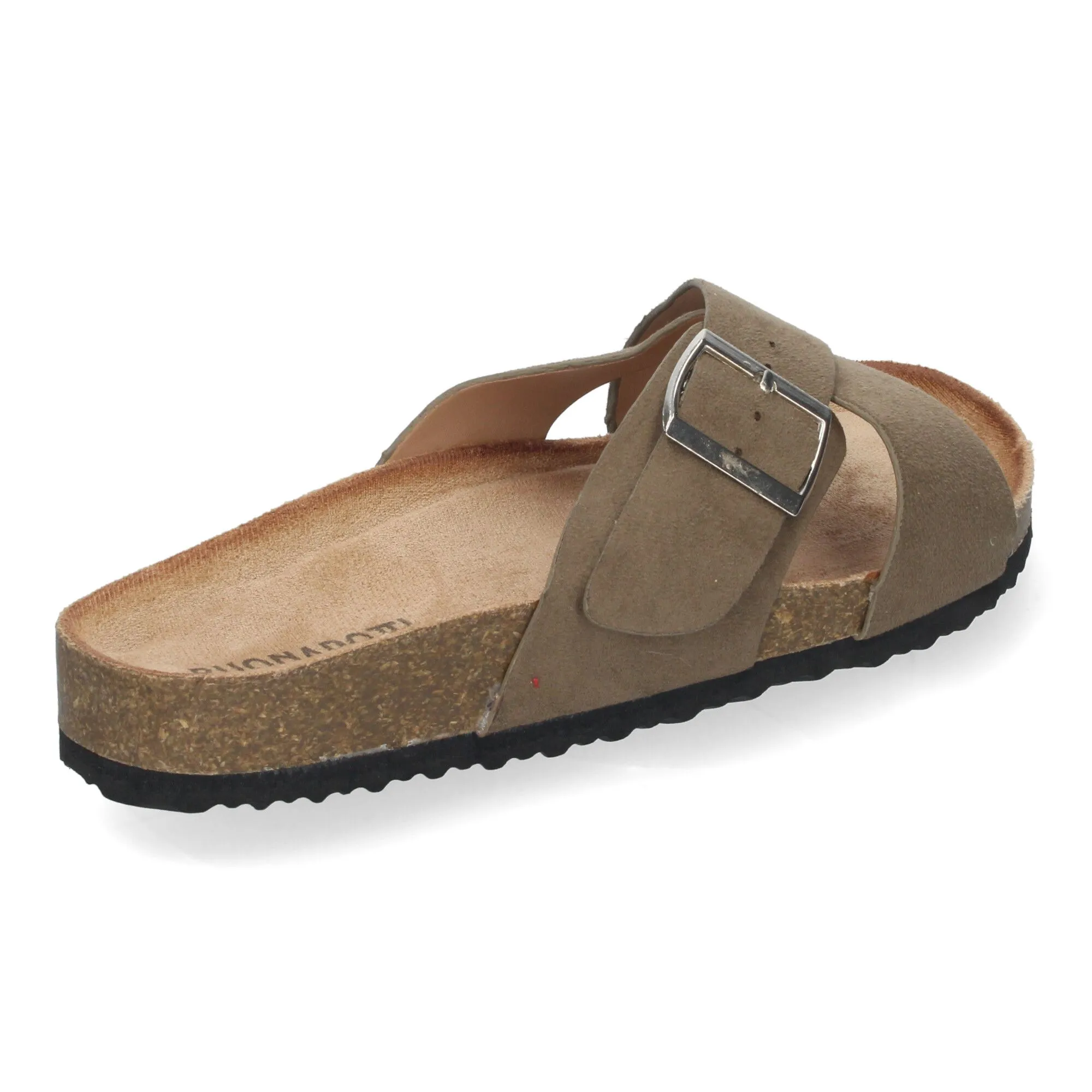 SANDALIAS PLANAS PLANTA BIO PALA CRUZADA PARA MUJER COLOR VERDE AY2239