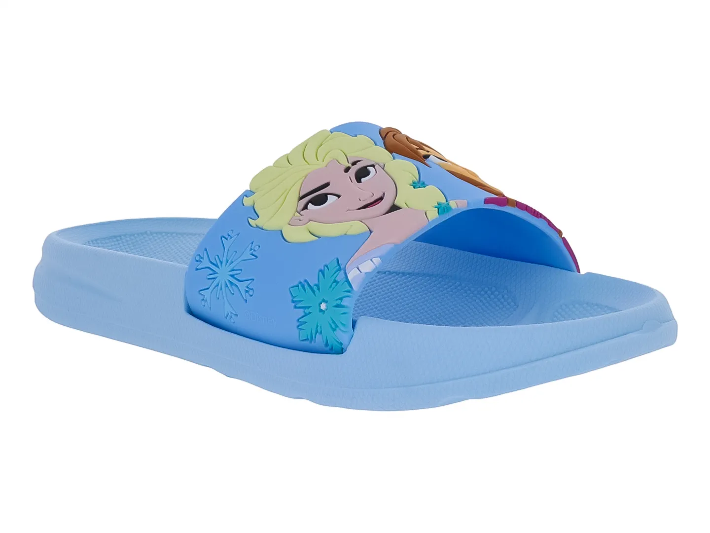 Sandalias Tenis Con Imaginacion Frozen Azul Para Niña