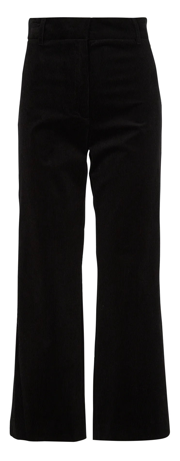 SESSUN CHARLIE  PANTALóN BOOTCUT DE TERCIOPELO EN NEGRO