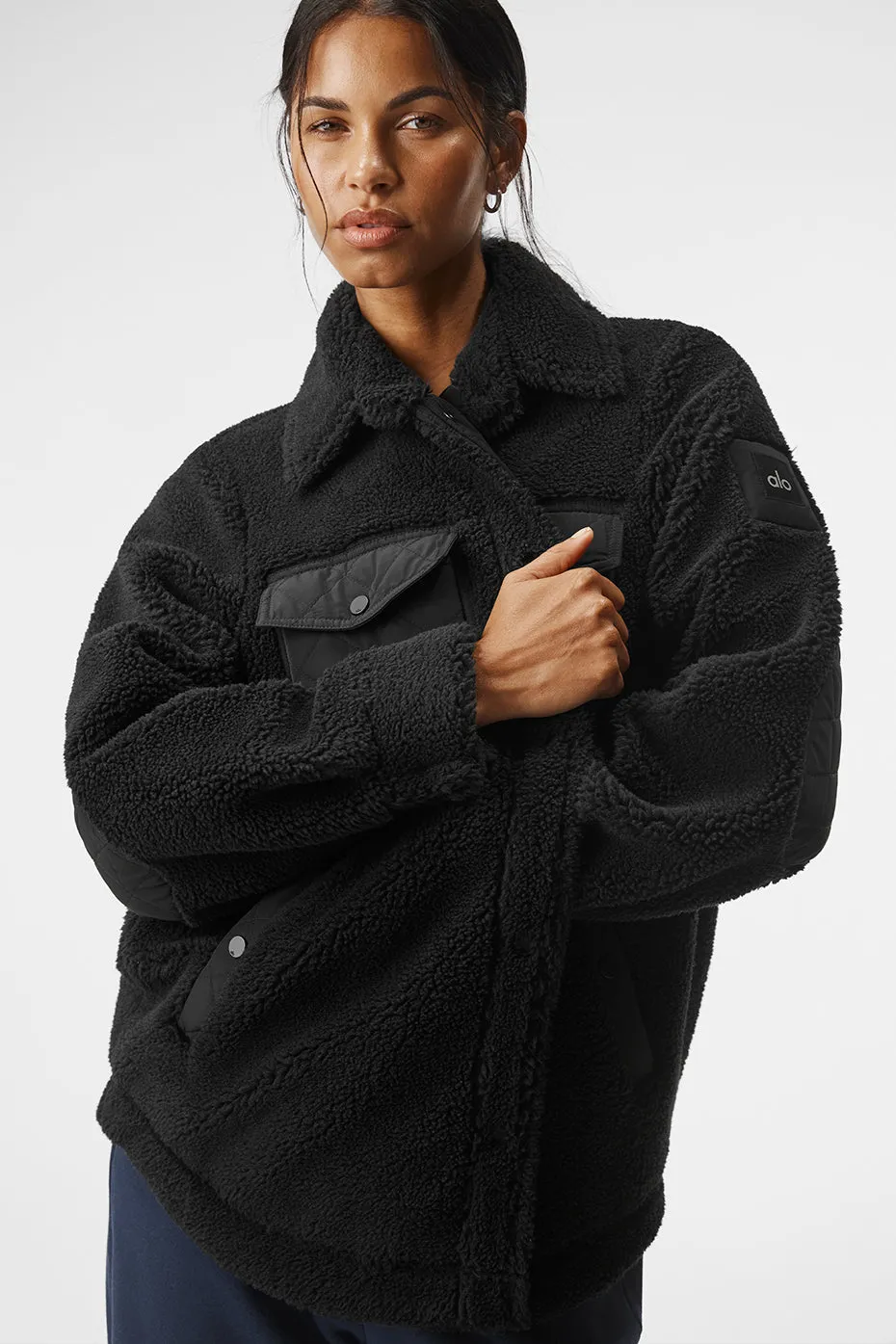 SHERPA EDGE SHACKET  BLACK