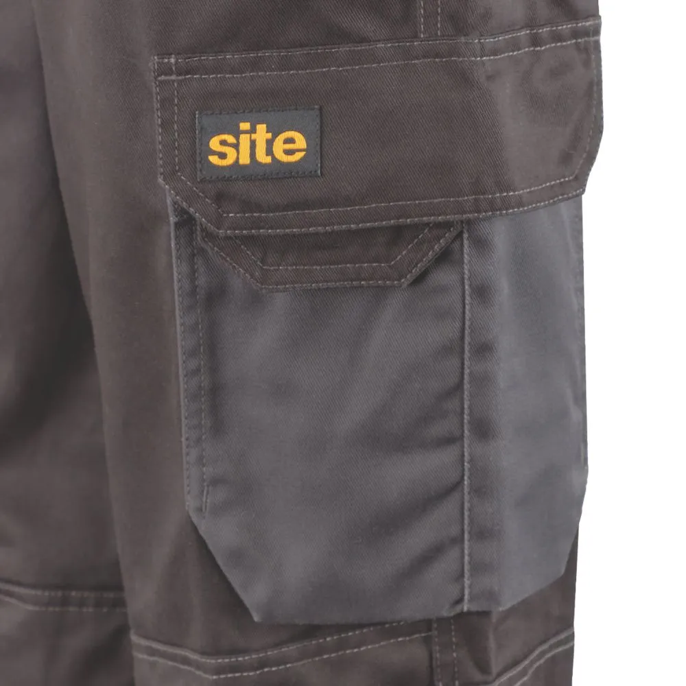 Site Coppell, pantalón con bolsillos de pistolera, negro/gris (cintura 32
