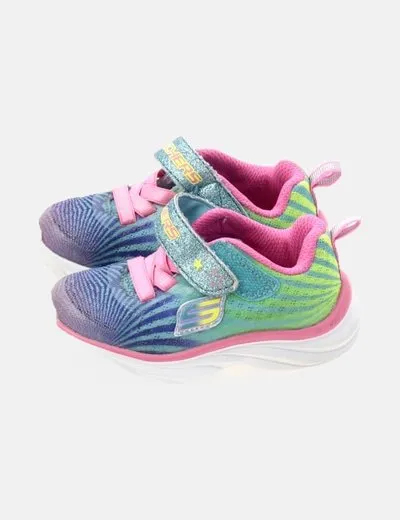 Skechers Deportiva multicolor estampada