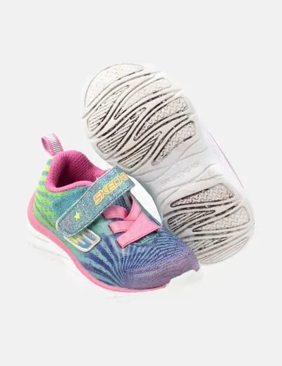 Skechers Deportiva multicolor estampada