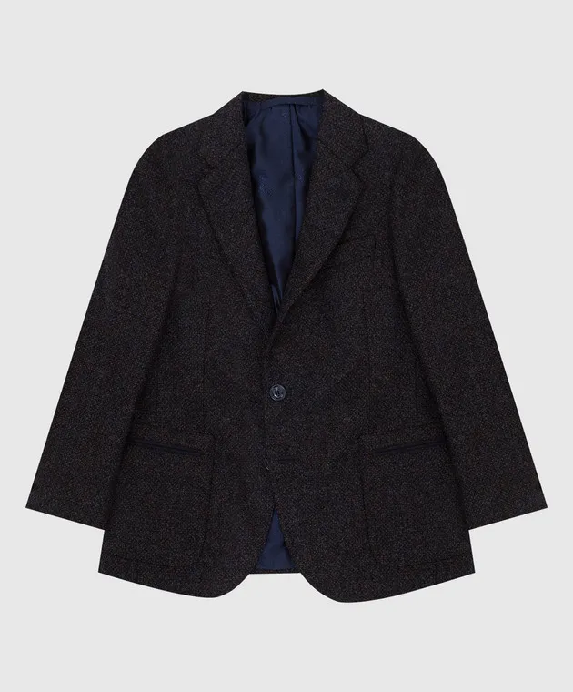 Stefano Ricci Children's jacket in cashmere, wool and silk
