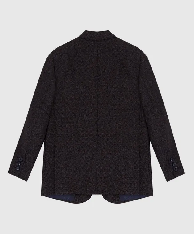 Stefano Ricci Children's jacket in cashmere, wool and silk