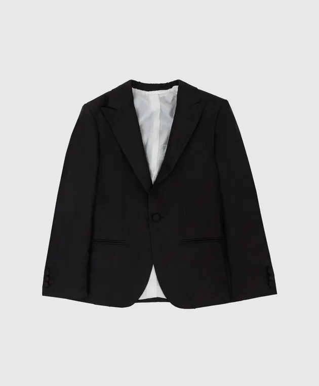 Stefano Ricci Patterned silk jacket for children