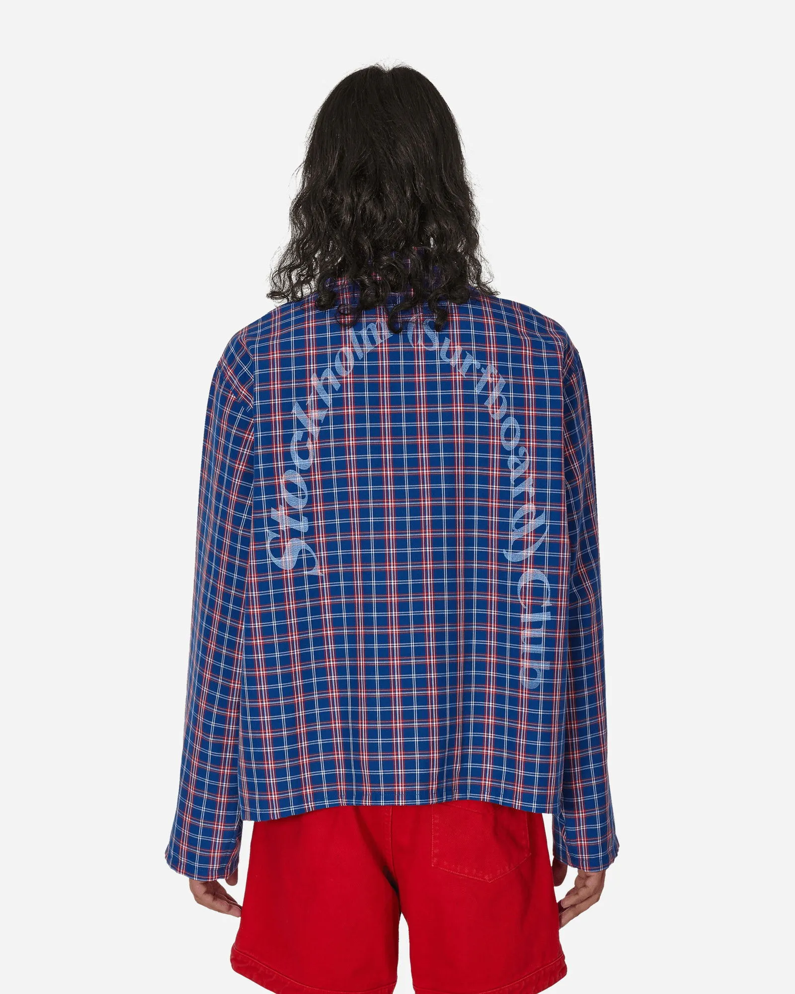 Stockholm (Surfboard) Club Club Overshirt Blue Check