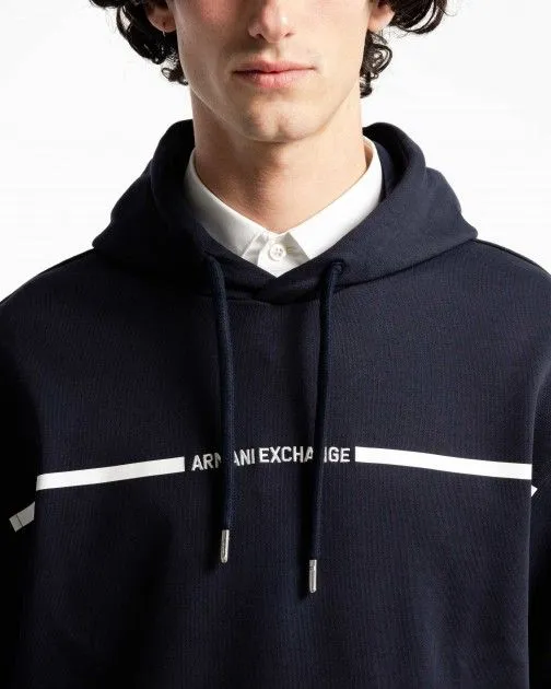 Sudadera Armani Exchange 3DZMLF Azul