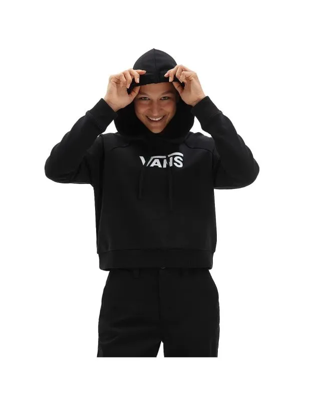 Sudadera con capucha Vans Flying V FT Boxy Negra