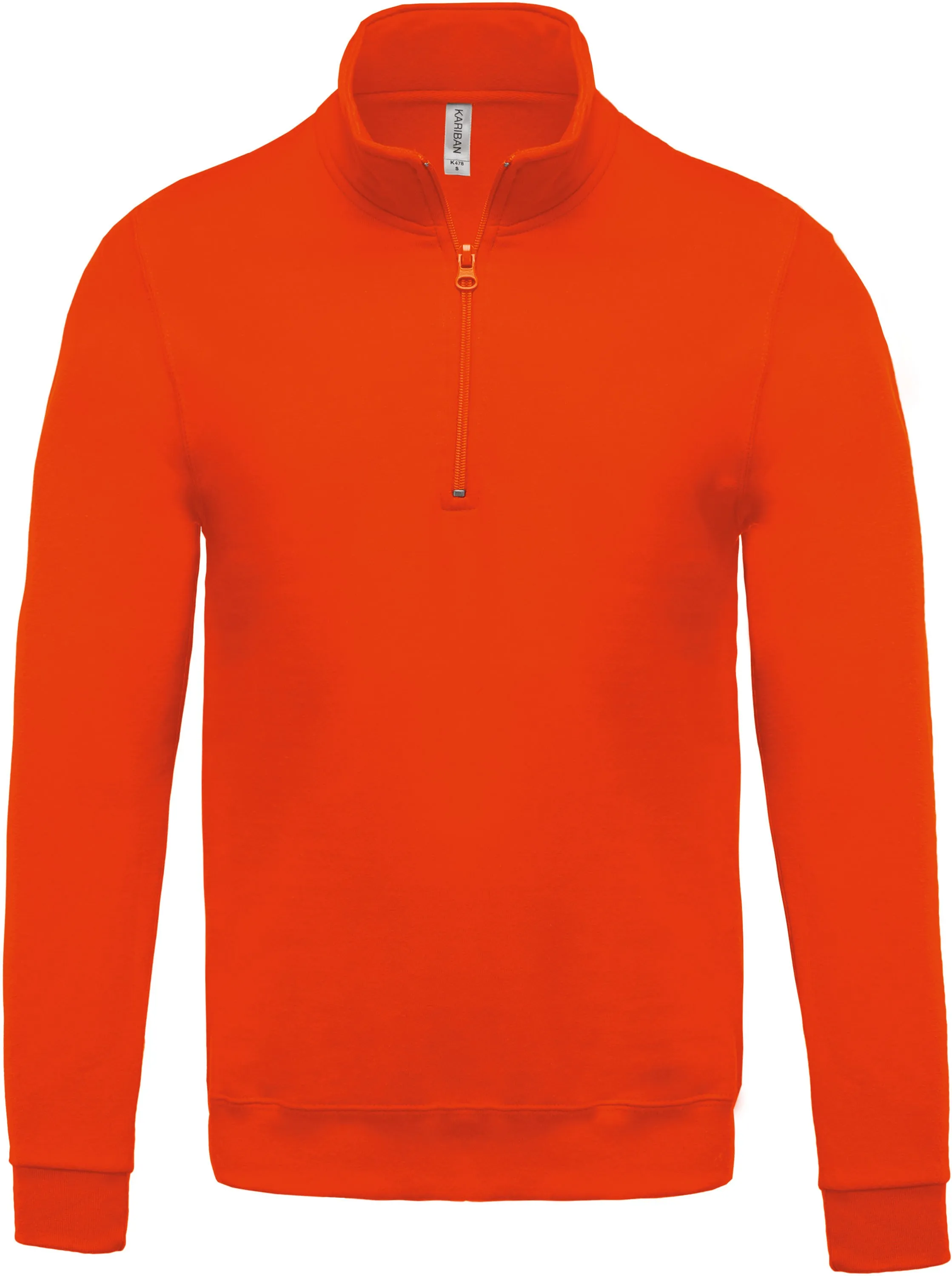 SUDADERA DE TRABAJO MEDIA CREMALLERA KARIBAN