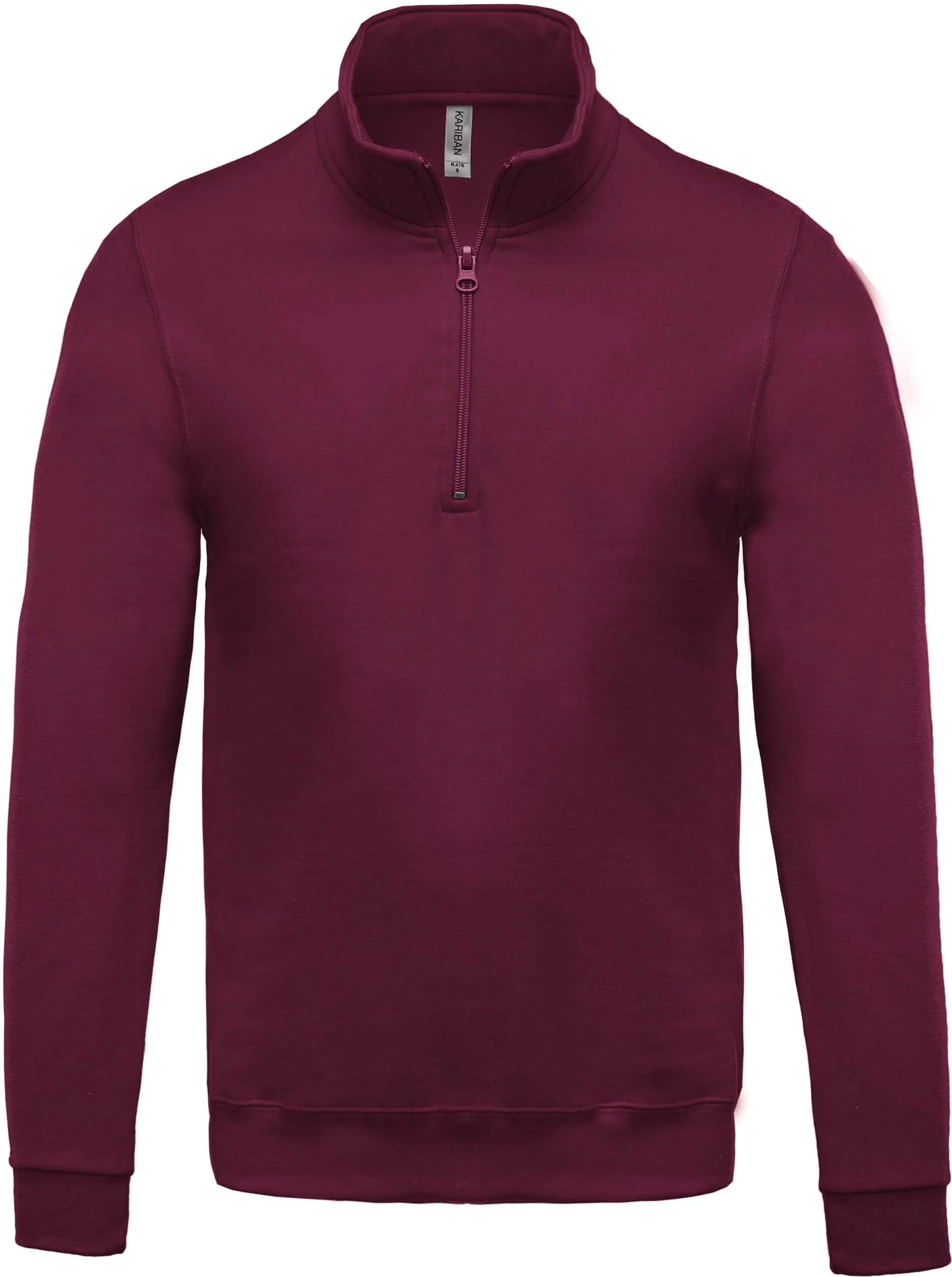 SUDADERA DE TRABAJO MEDIA CREMALLERA KARIBAN