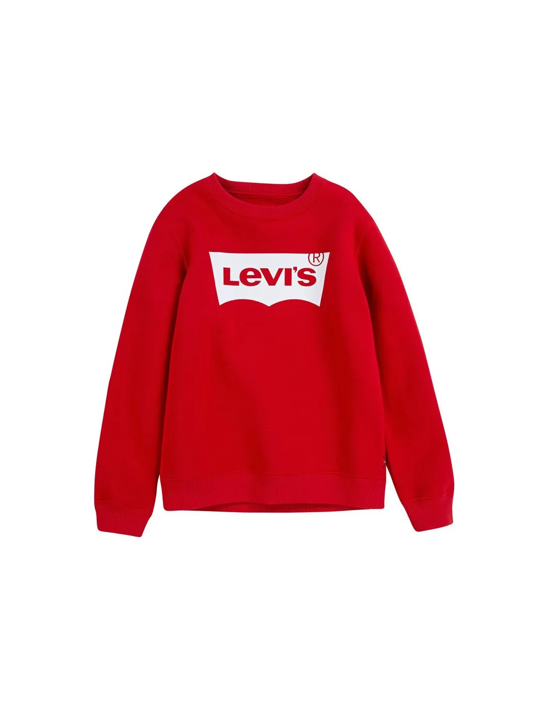Sudadera Levi's Batwing Crewneck Boy Rojo