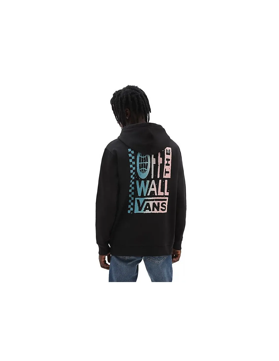 Sudadera Vans Global Stack Negro