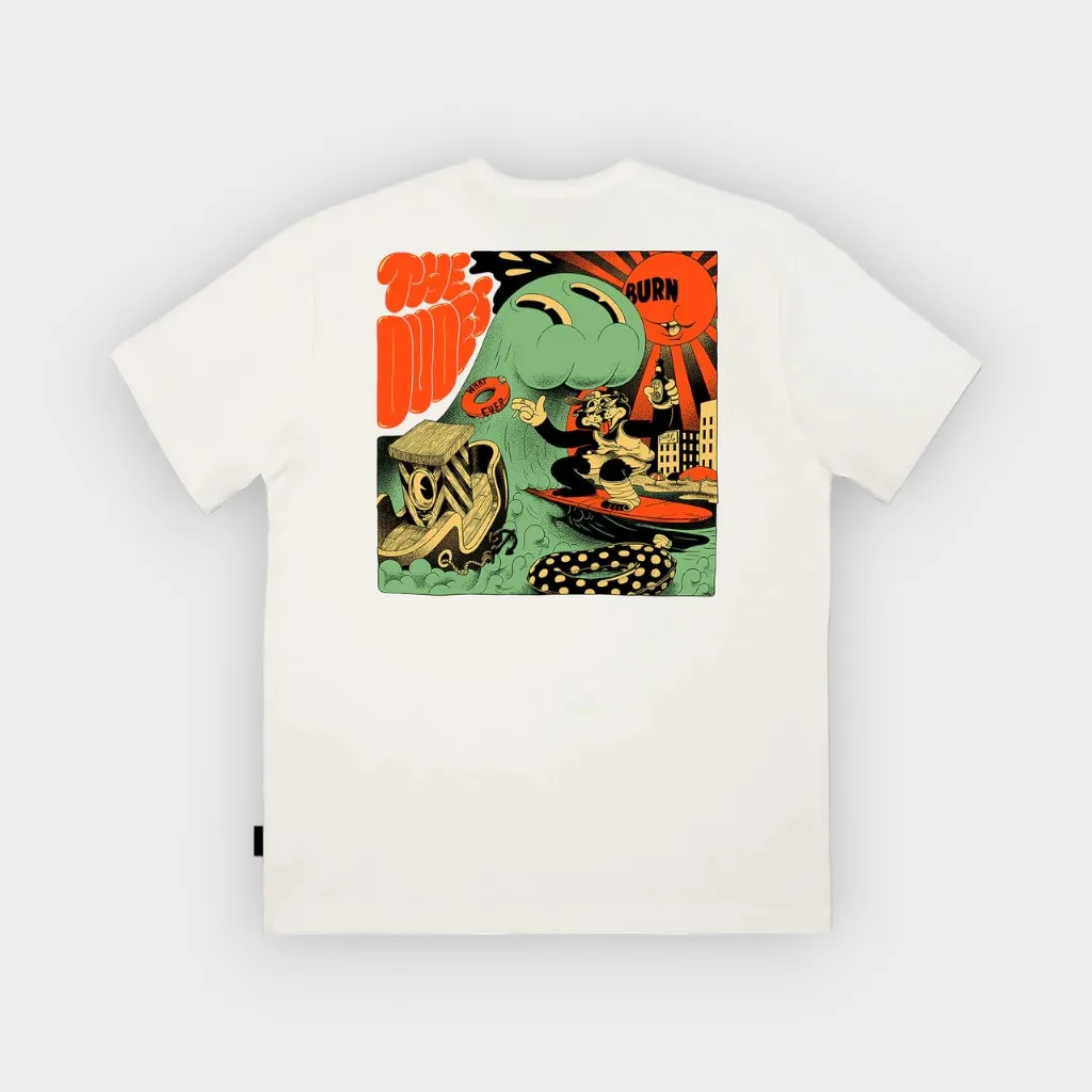 The Dudes – Camiseta Overhead Classic hueso