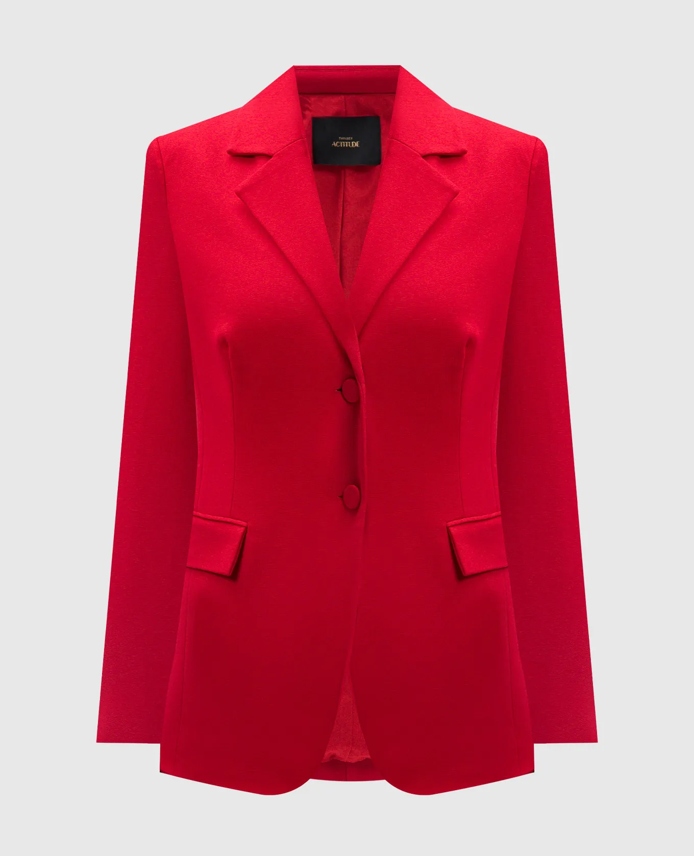 Twinset Actitude Red jacket with logo