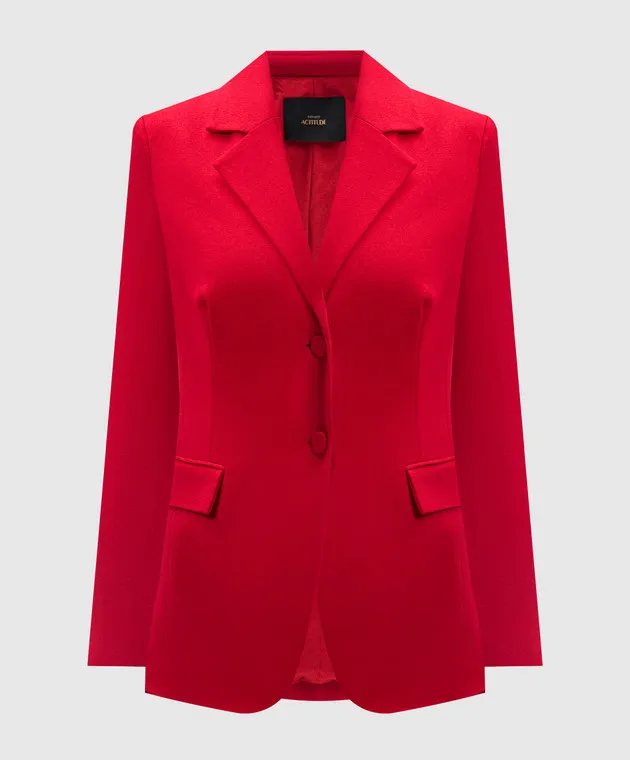 Twinset Actitude Red jacket with logo