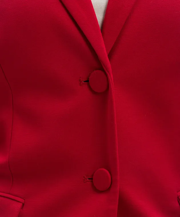 Twinset Actitude Red jacket with logo