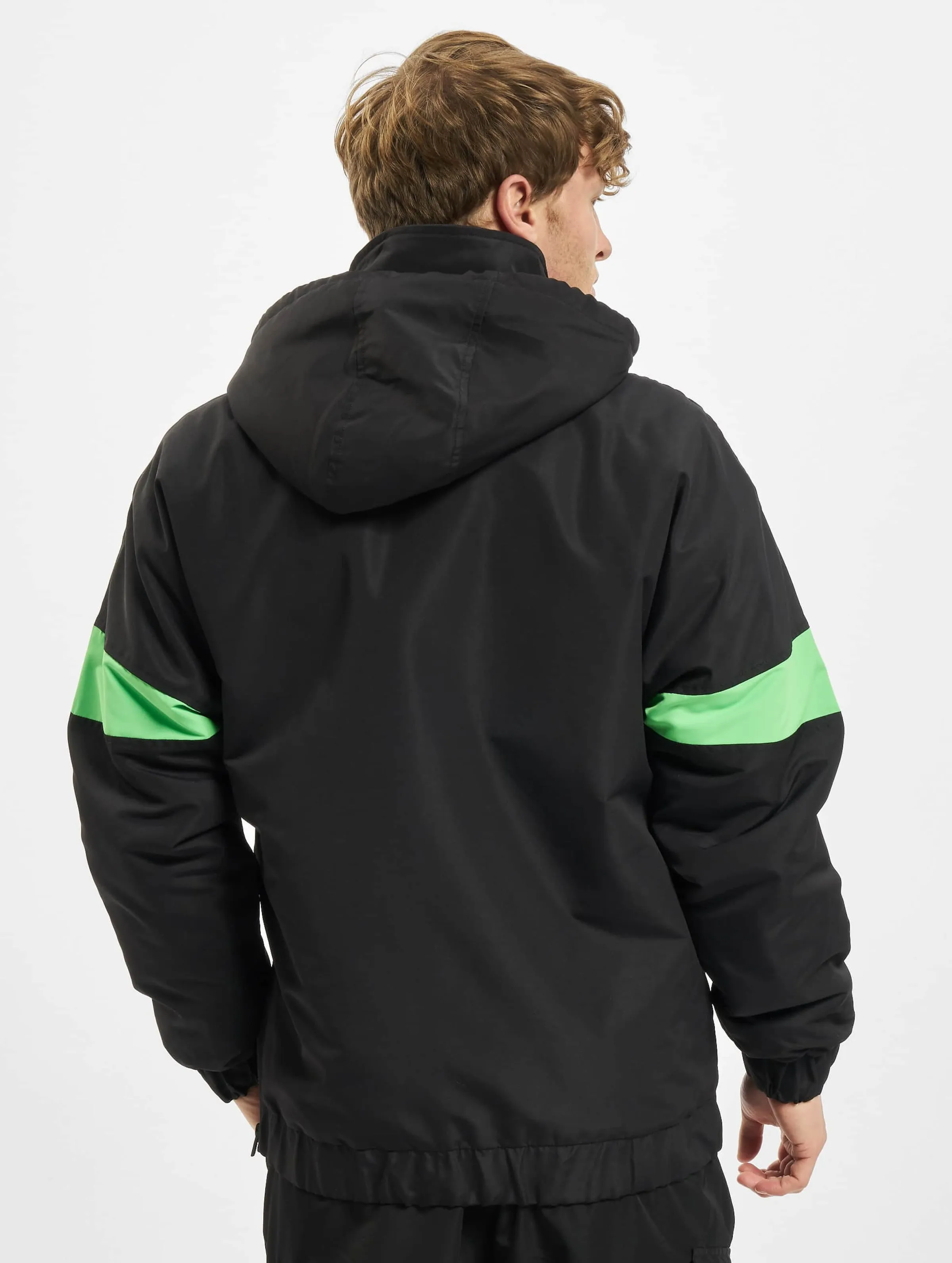 URBAN CLASSICS 3TONE NEON MIX PULL OVER
