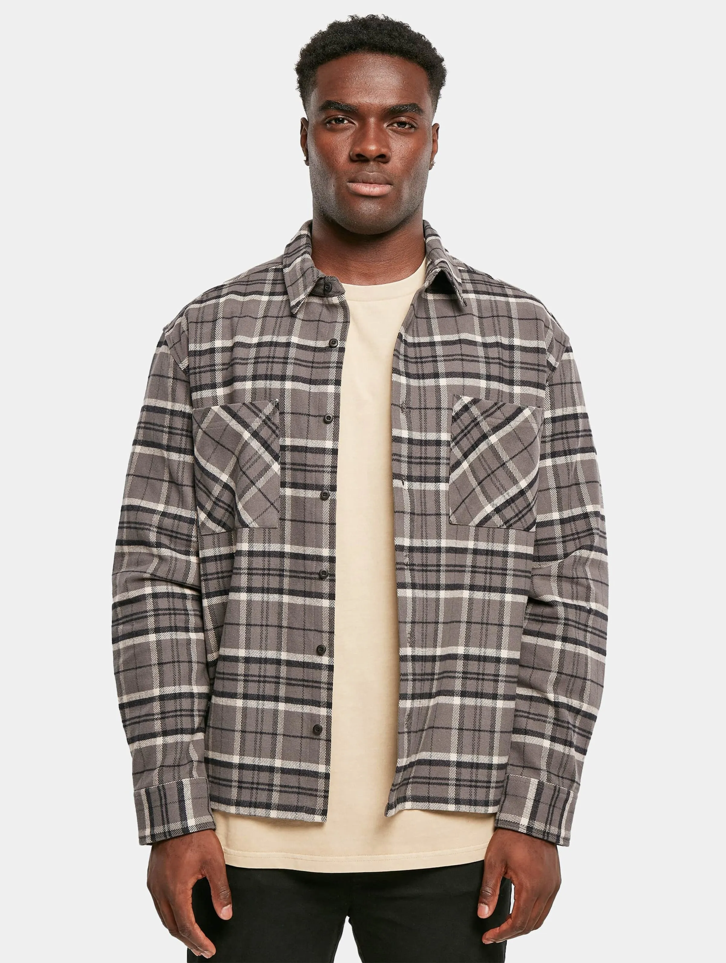 Urban Classics Boxy Kane Check