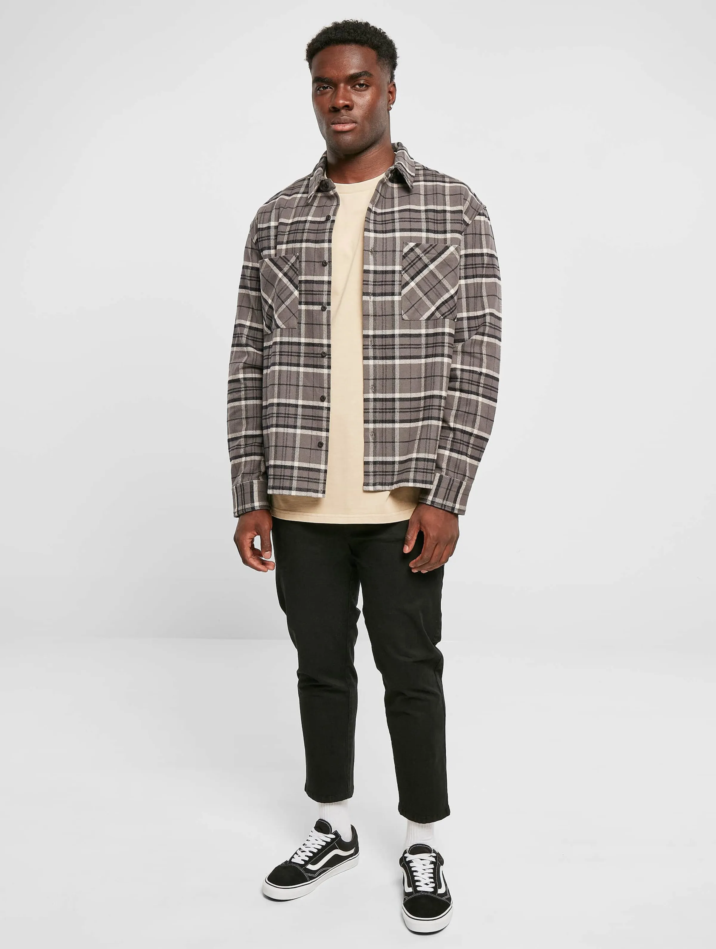 Urban Classics Boxy Kane Check