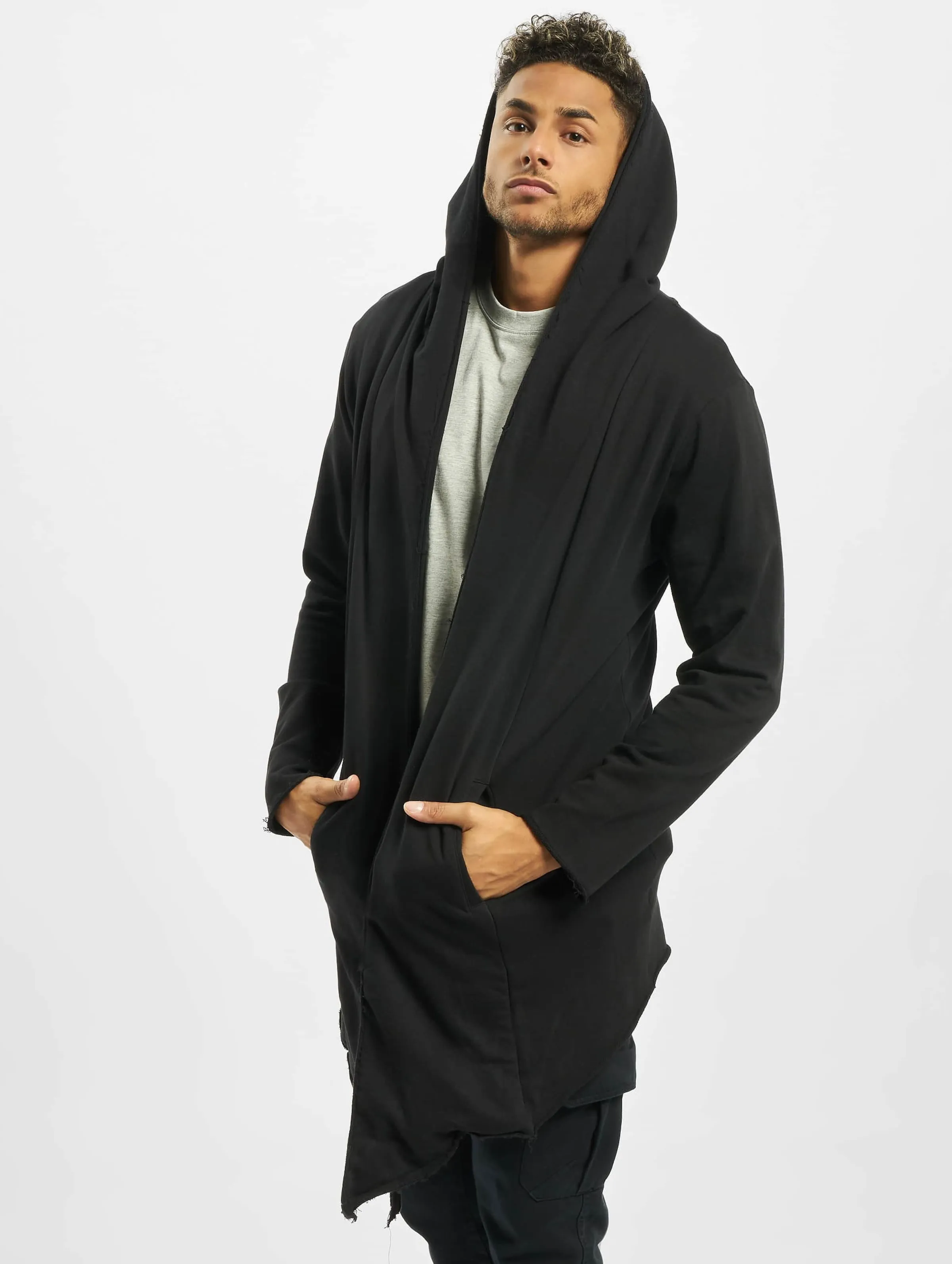 Urban Classics Long Hooded Open Edge