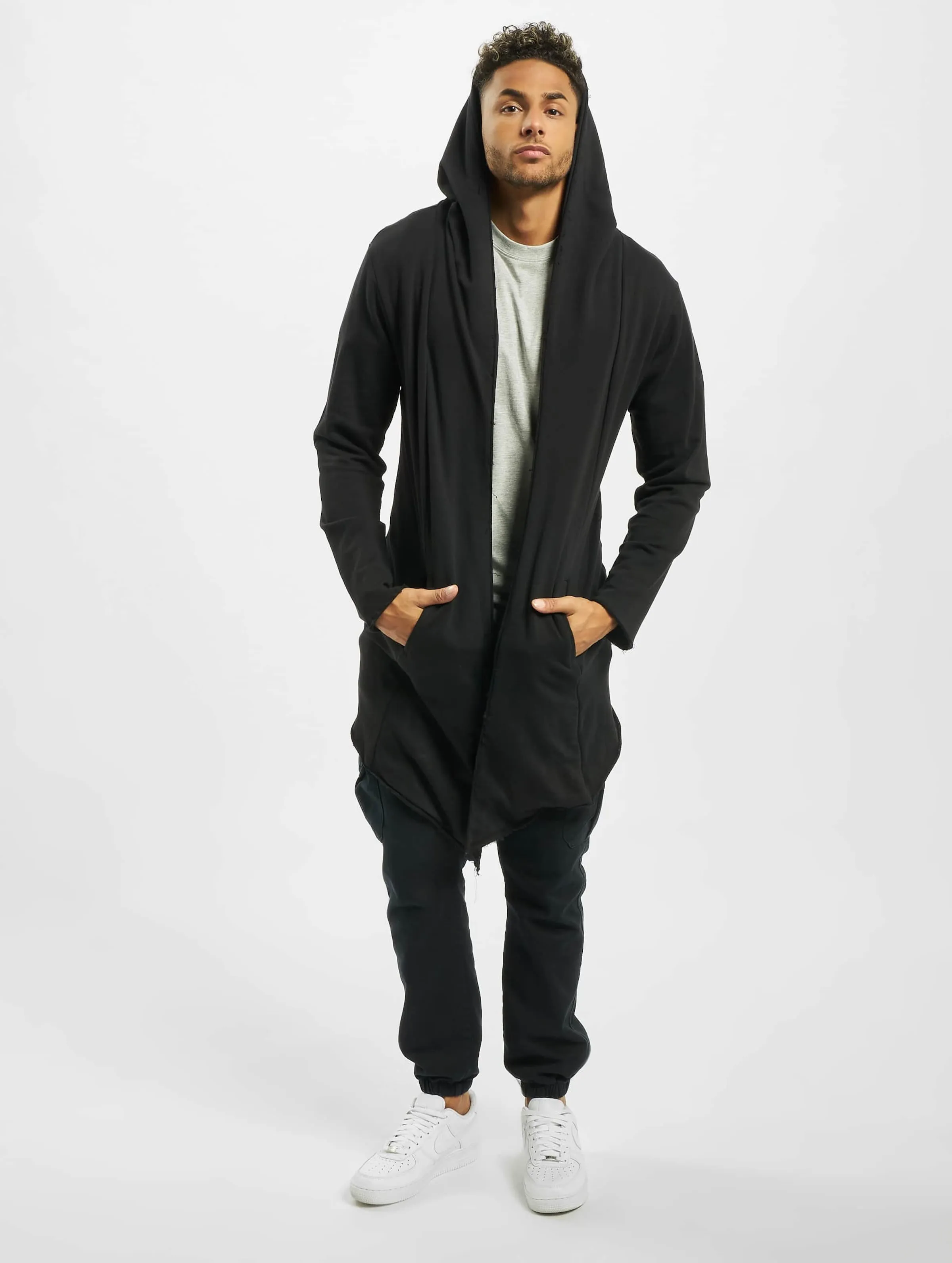 Urban Classics Long Hooded Open Edge