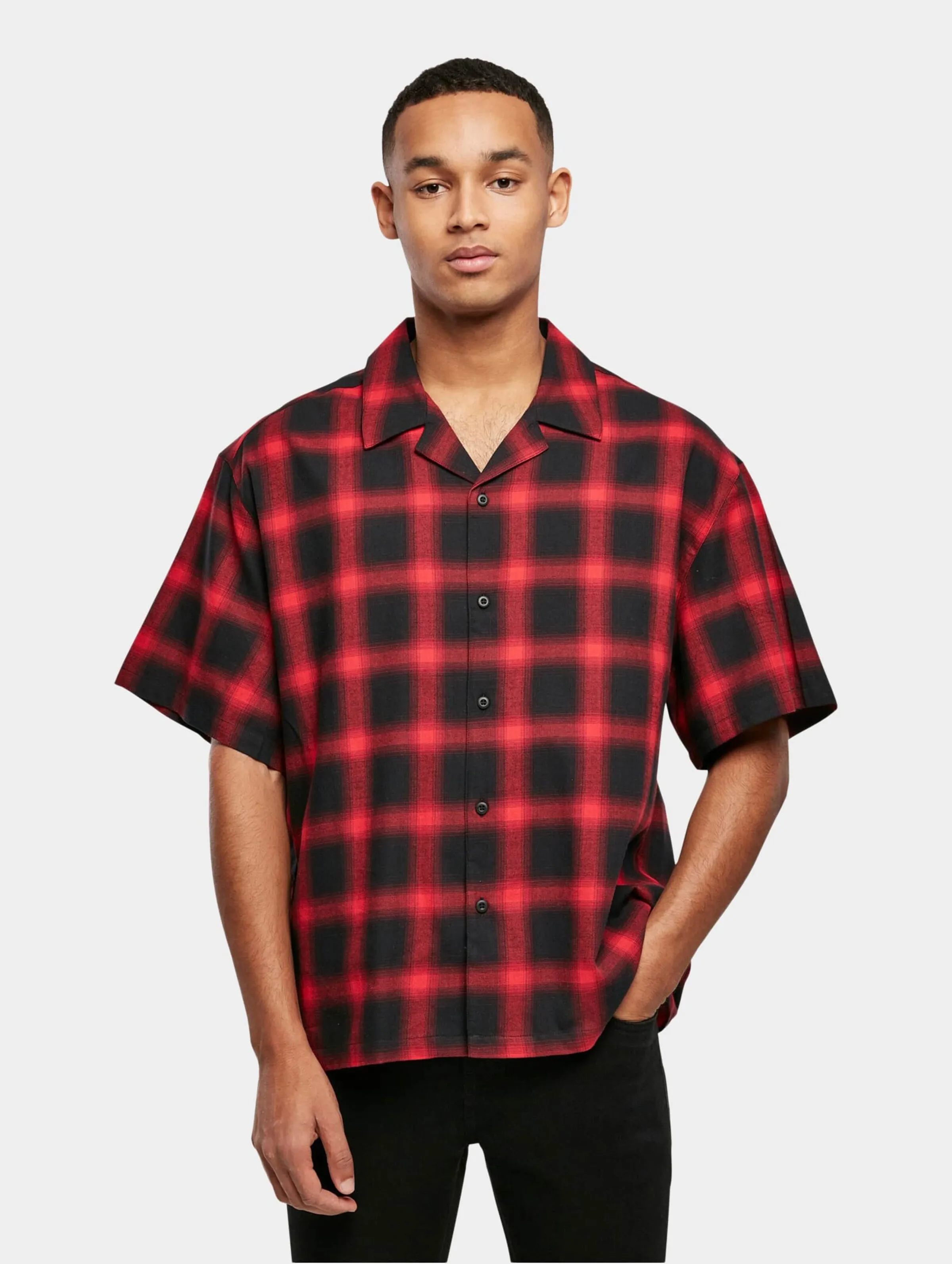 Urban Classics Loose Checked Resort S/S