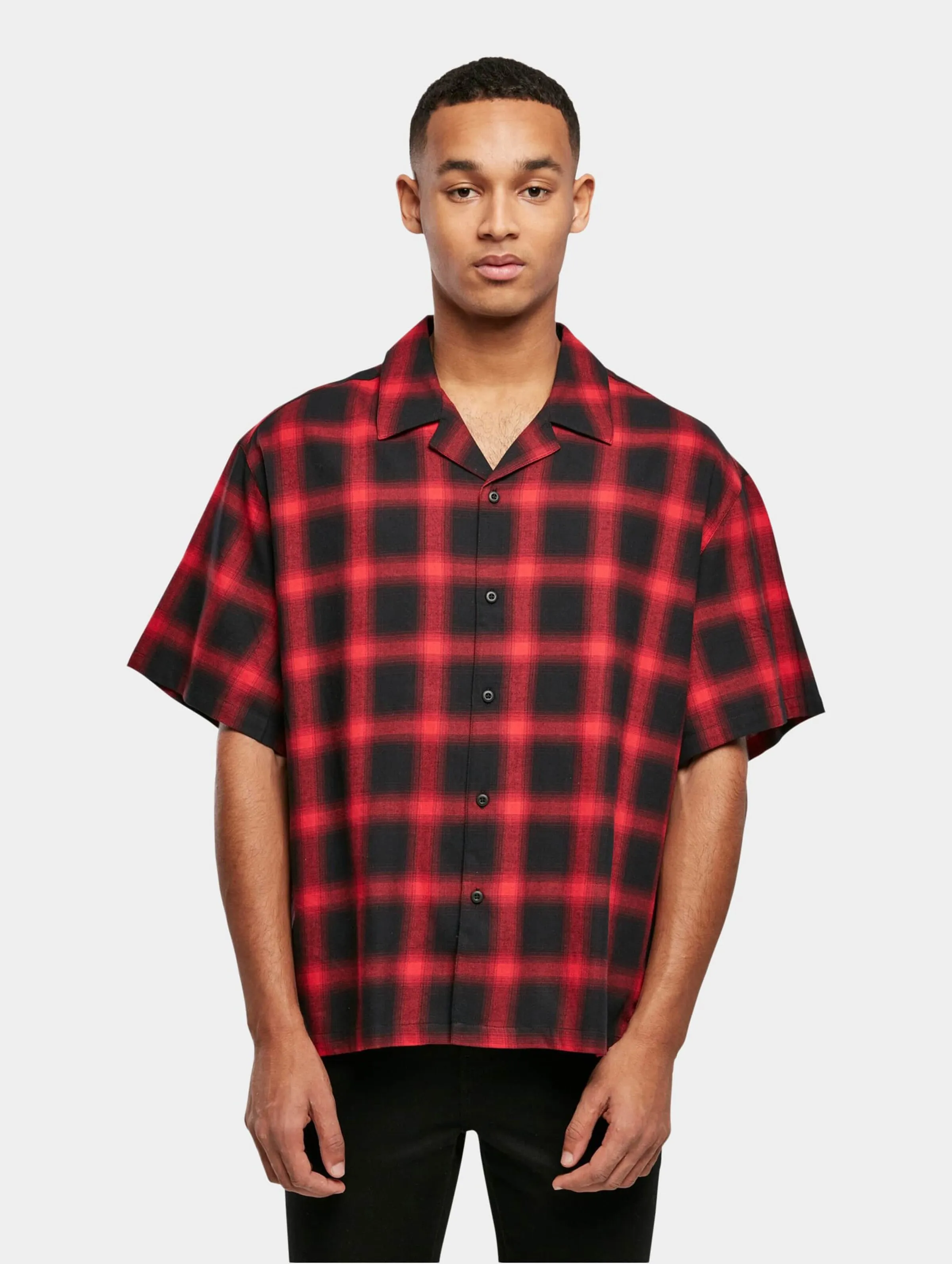 Urban Classics Loose Checked Resort S/S