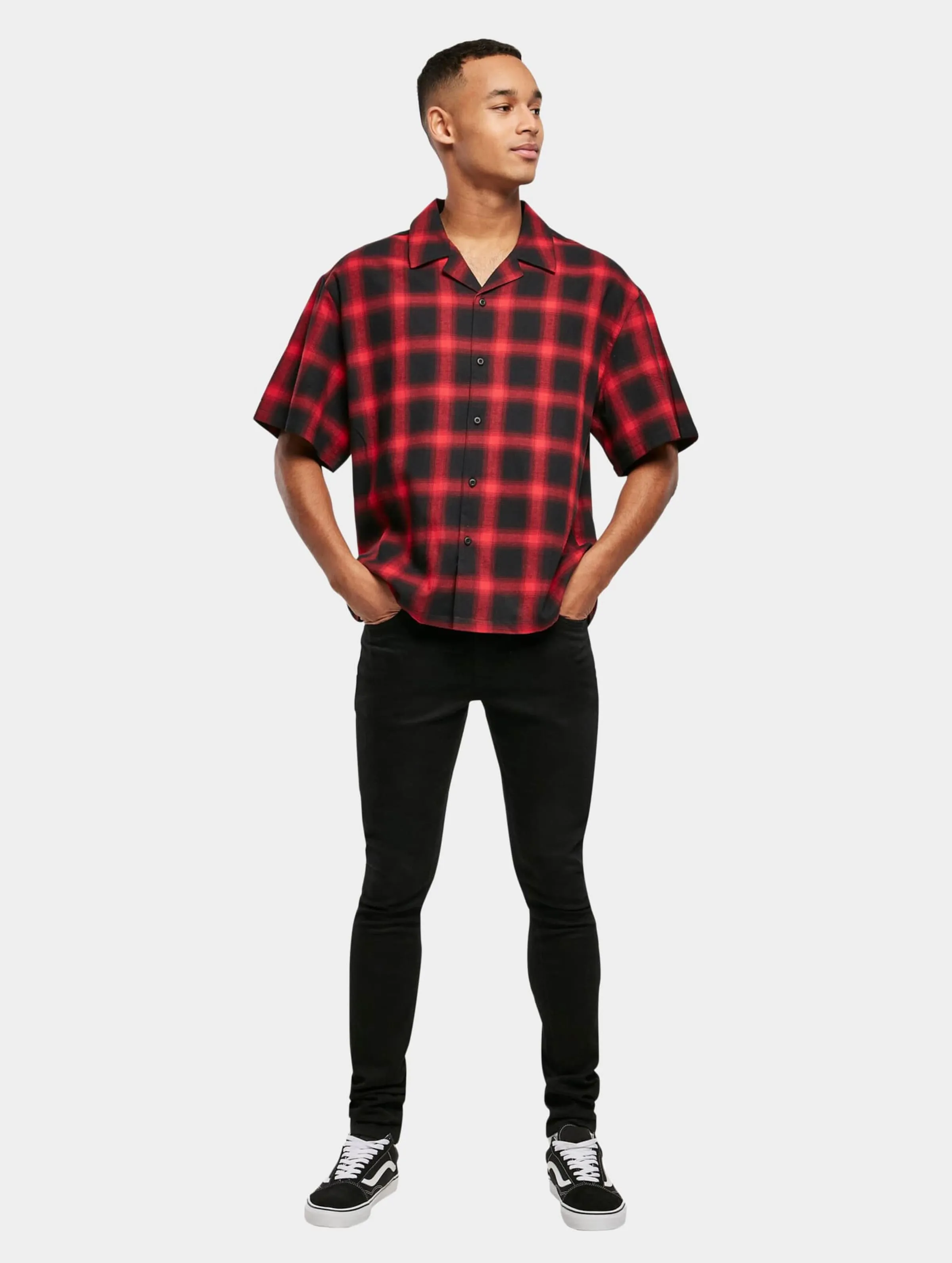 Urban Classics Loose Checked Resort S/S