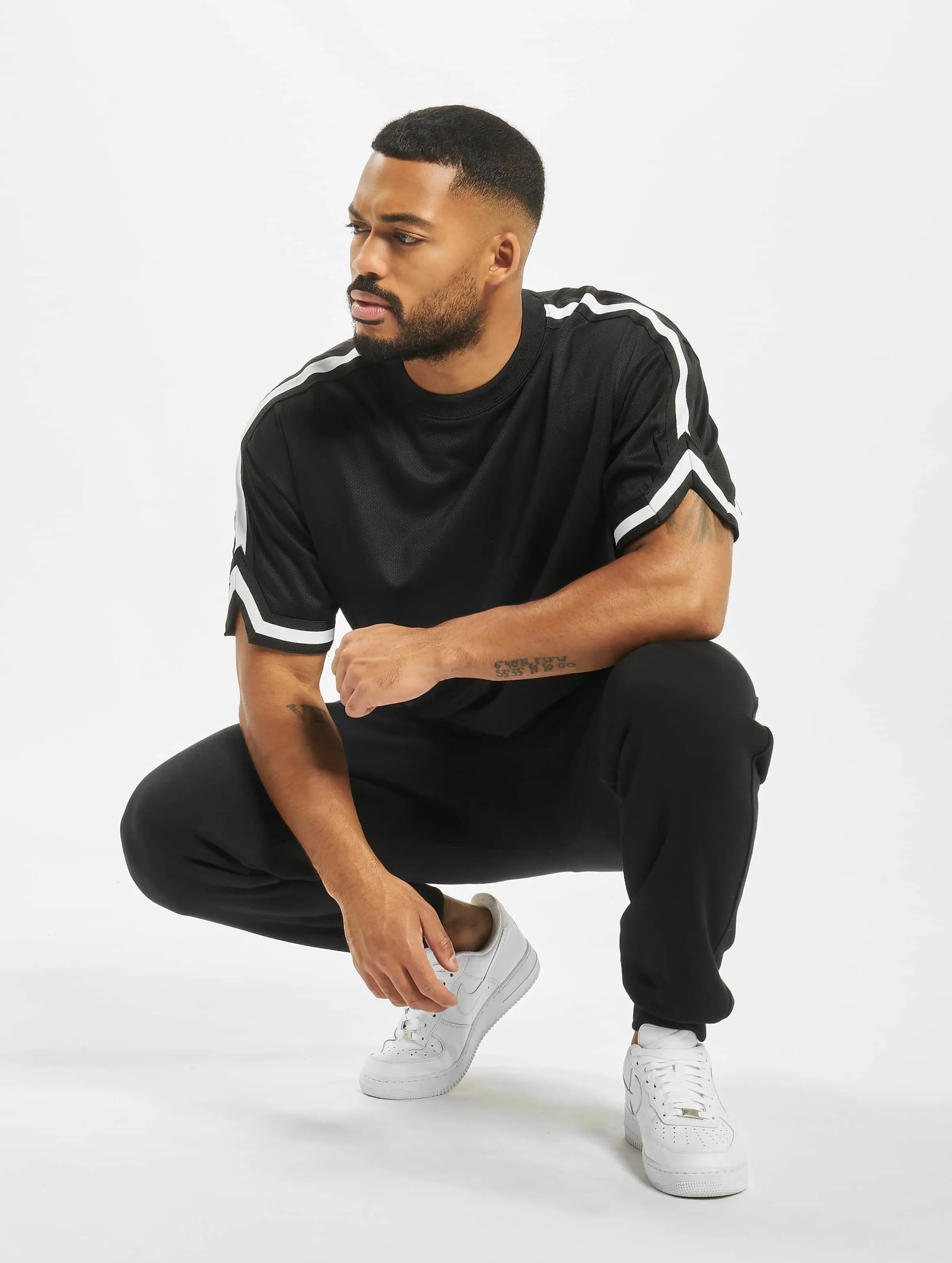 Urban Classics Oversized Stripes Mesh