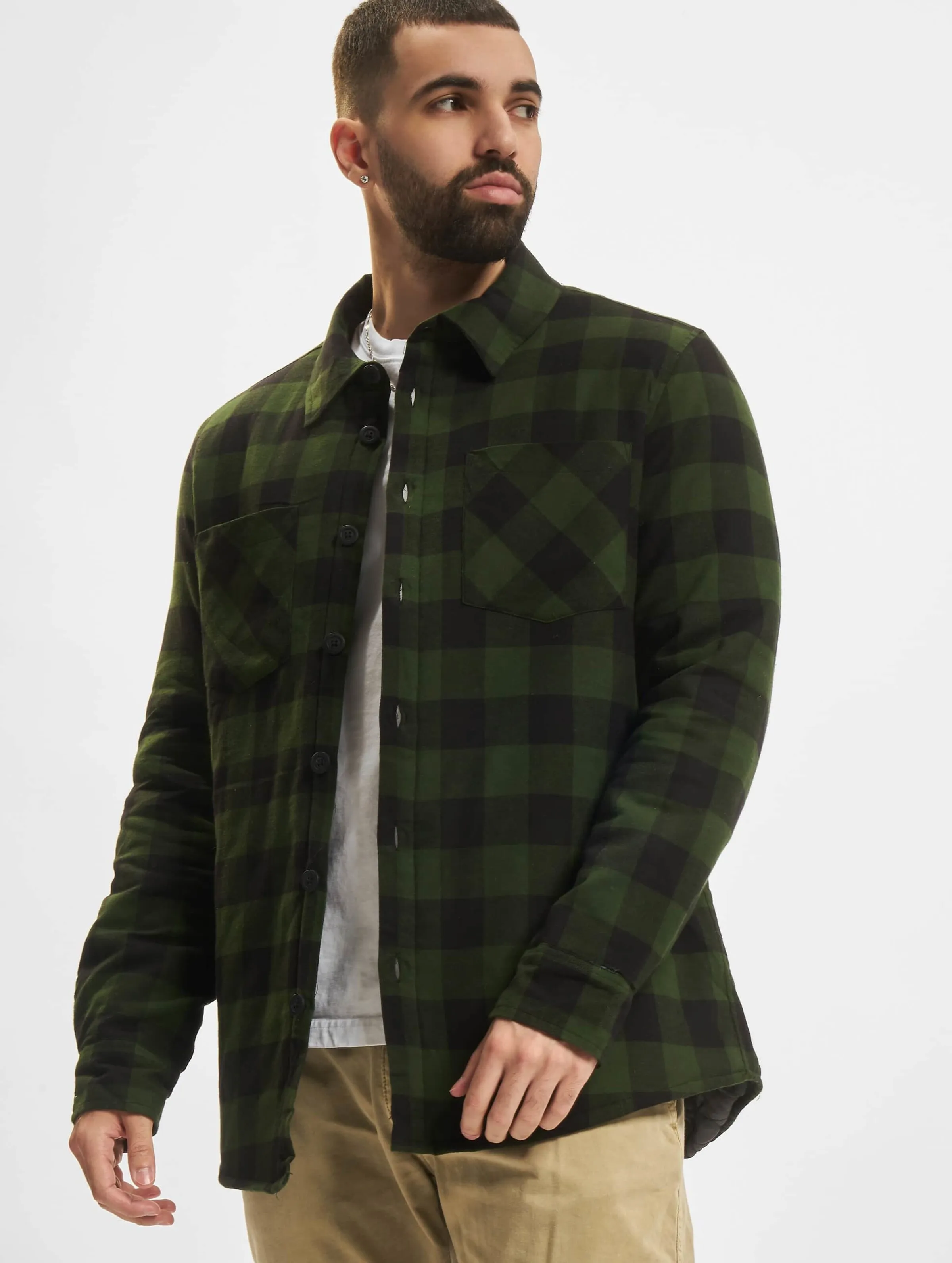 Urban Classics Padded Check Flannel