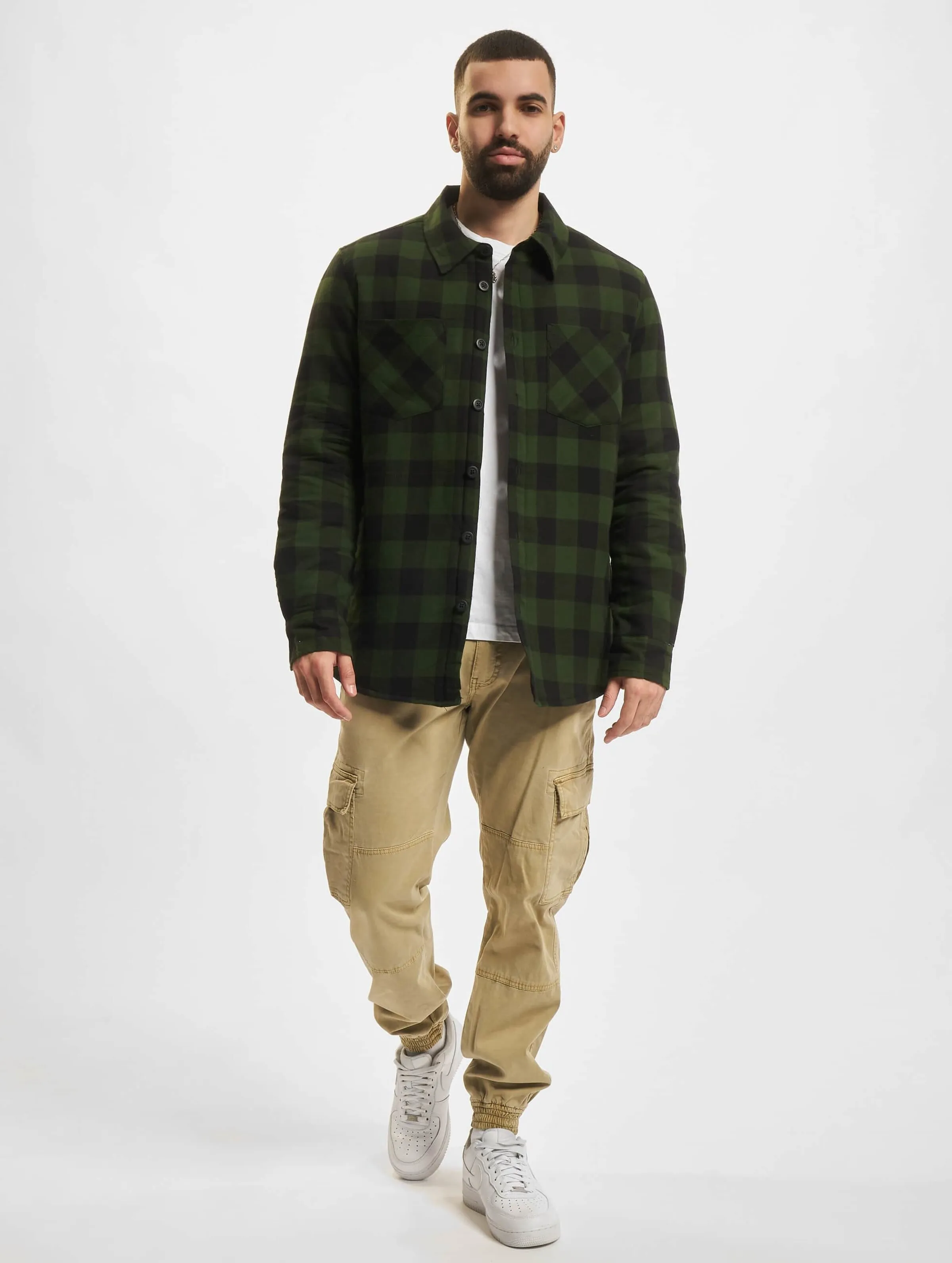 Urban Classics Padded Check Flannel