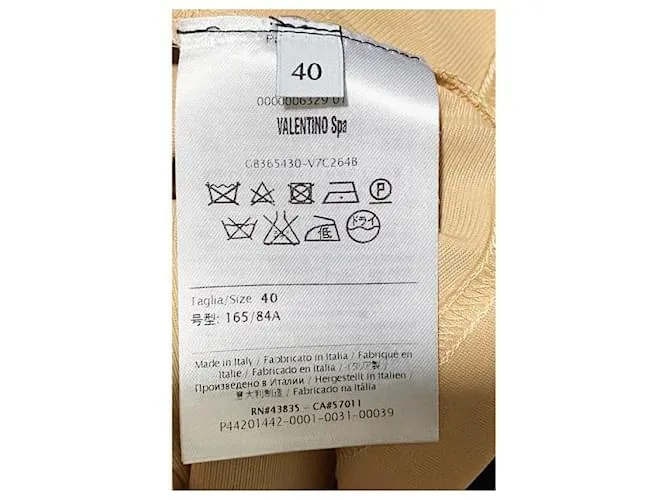 VALENTINO Pantalón de encaje negro 