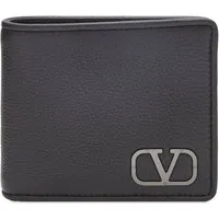 Valentino V Logo Billfold Wallet