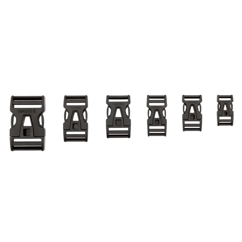 Vaude STECKSCHNALLE 20mm Ajuste dual (negro)